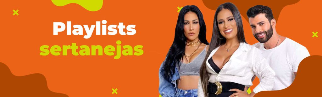 Playlists sertanejas