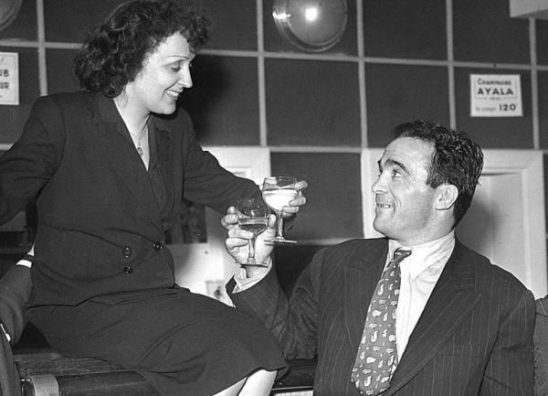 Edith Piaf y Marcel Cerdan