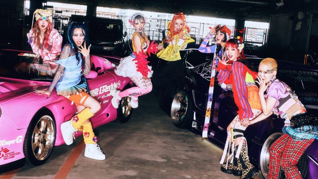 Membros do grupo de k-pop XG