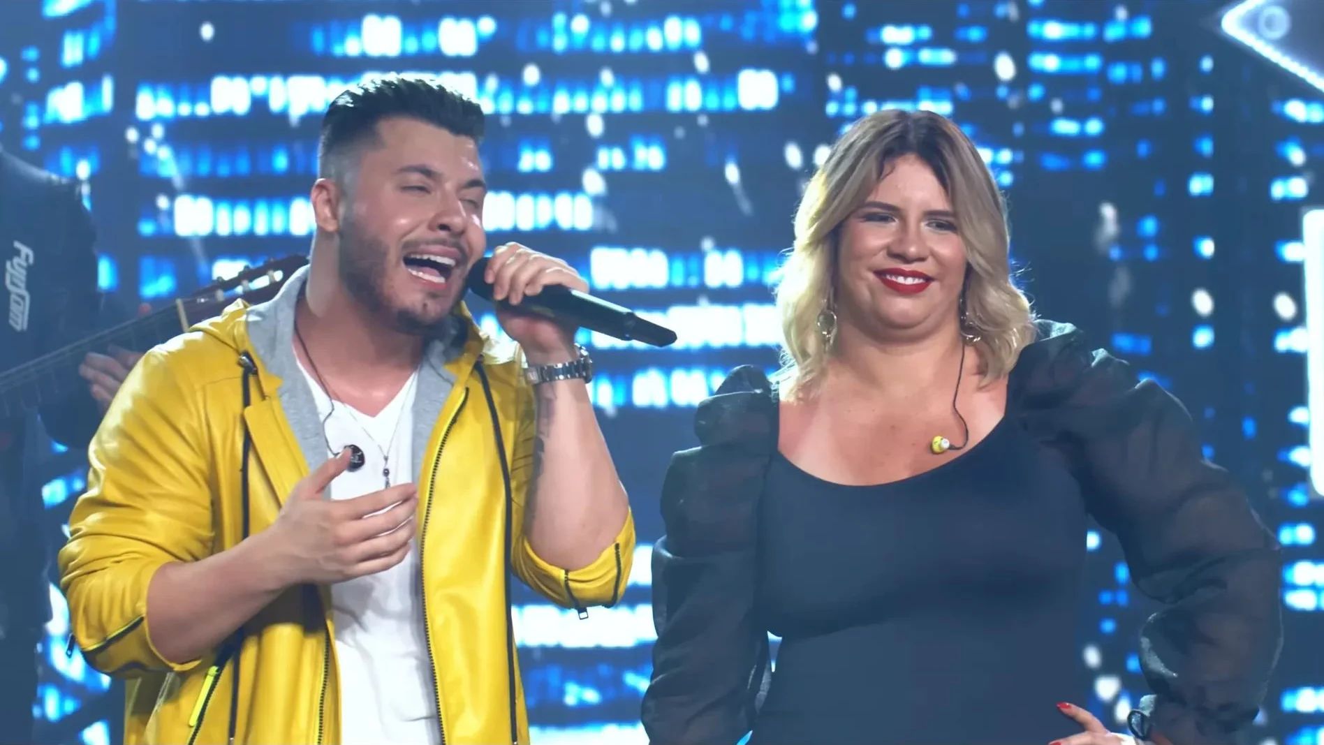 Murilo Huff & Marília Mendonça en el video de Frieza