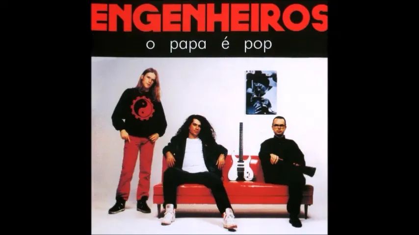 Capa do álbum O Papa é Pop, do Engenheiros do Hawaii