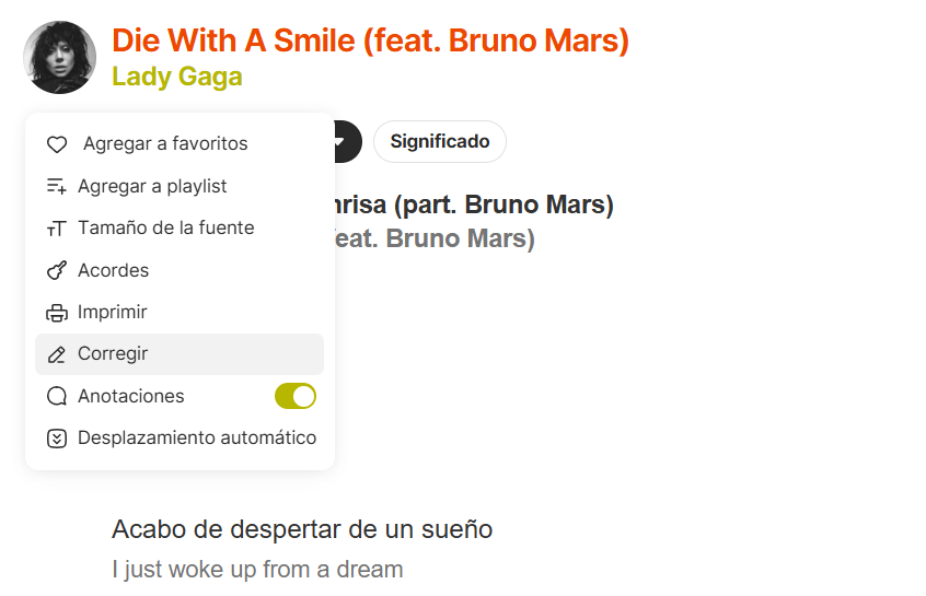 envío de traducción