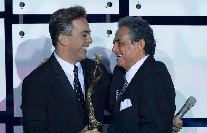 Cristian Castro y José José