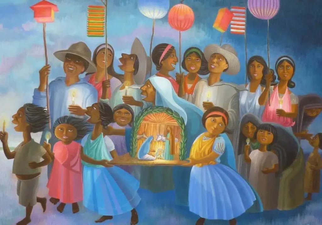 Pintura Posada, de Teodoro Cano | Foto: Reproducción