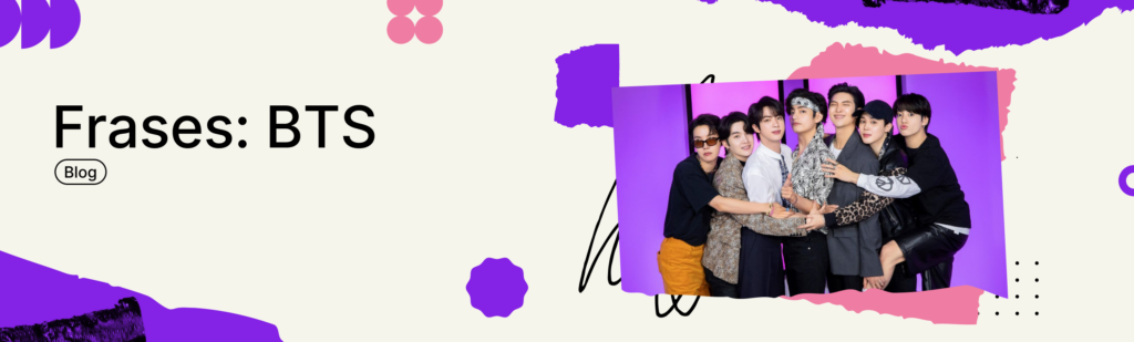 Artículo: frases de BTS