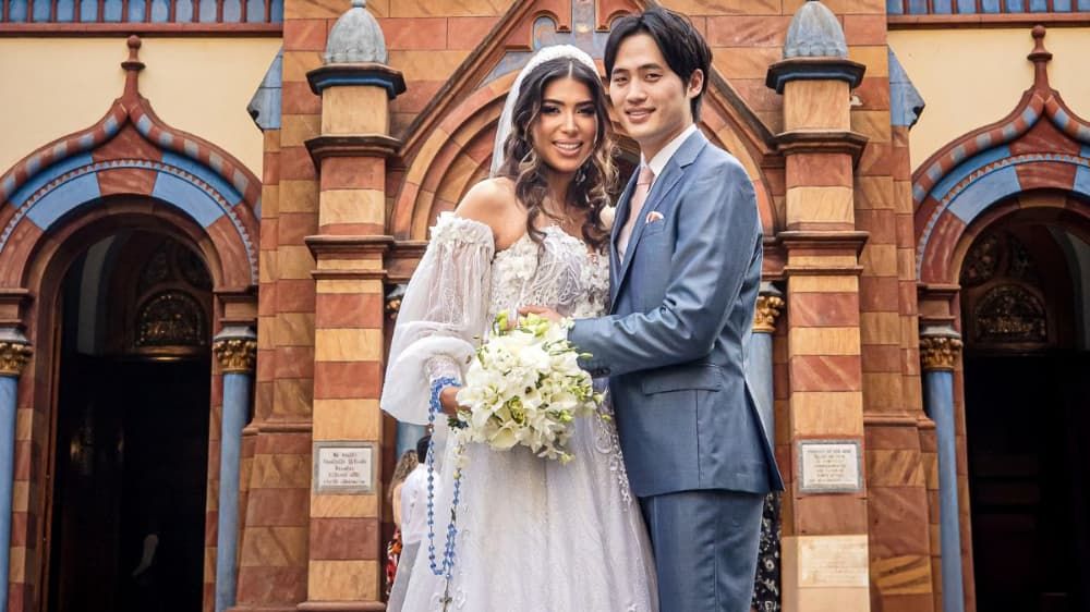 Morena e Suwoong Meu Namorado Coreano casamento