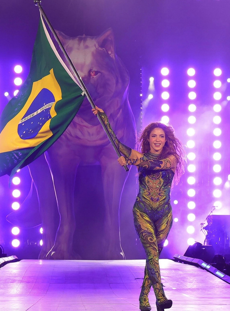 Shakira em Copacabana