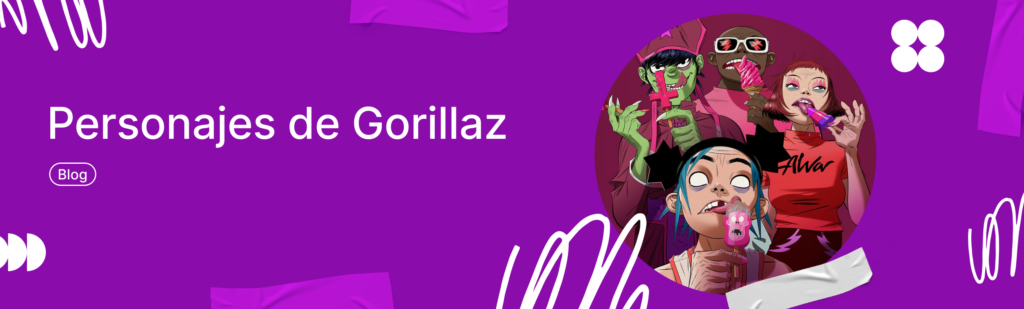 Artículo: personajes de Gorillaz