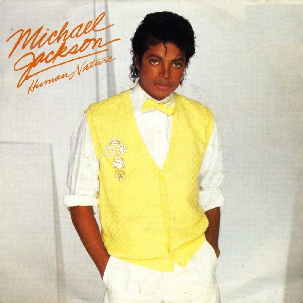 Capa do single Human Nature.