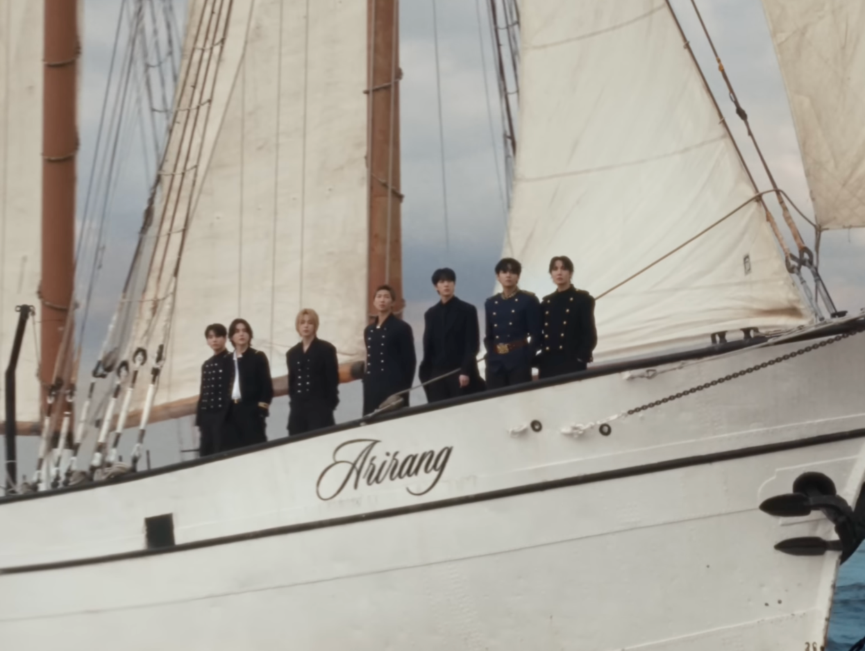 Mus Swem BTS divulga segundo teaser de “SWIM” com todos os integrantes em barco ...