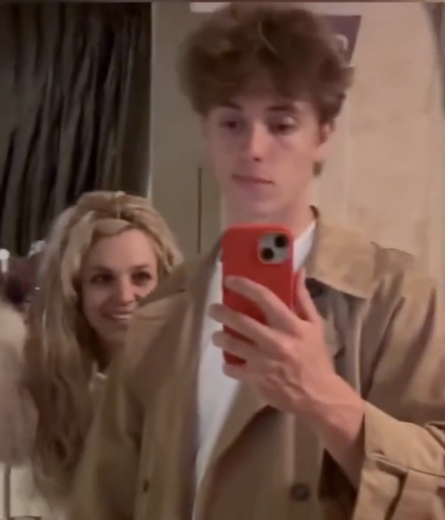 Britney e filho Jayden