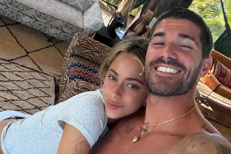 Tini e Rodrigo de Paul