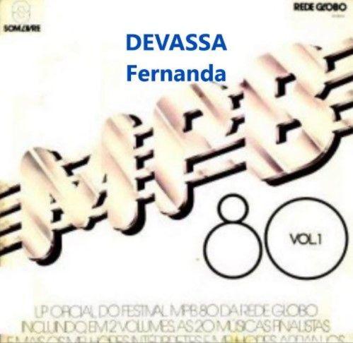 Portada de Sencillo/EP "Devassa", de Fhernanda Fernandes