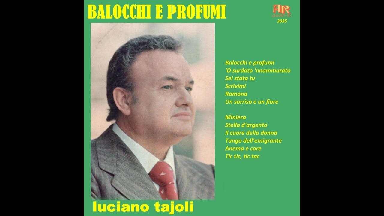 Portada de Álbum "Balocchi e Profumi", de Luciano Tajoli