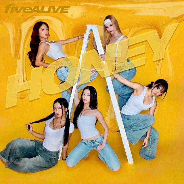 Portada del álbum "HONEY", de fiveALIVE