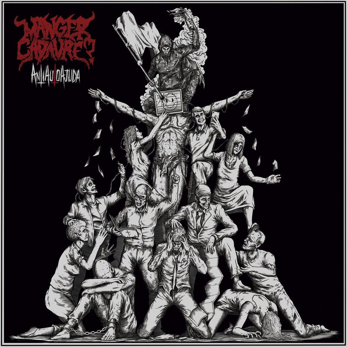 Portada de Álbum "AntiAutoAjuda", de Manger Cadavre