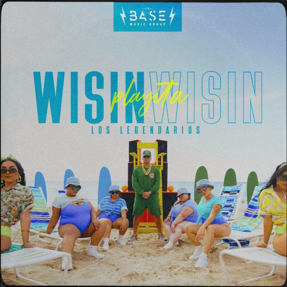 Portada del álbum "Playita", de Wisin
