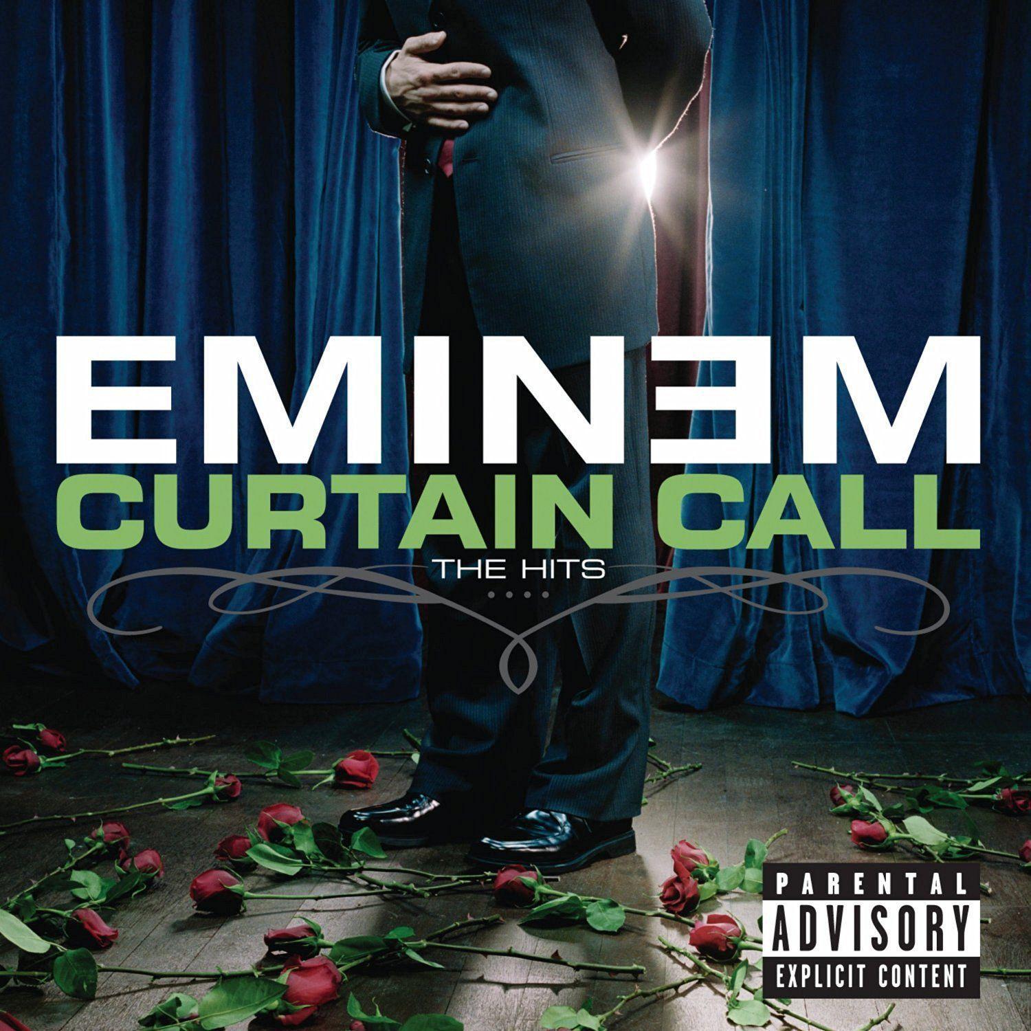 Album cover of "Curtain Call: The Hits" by Eminem