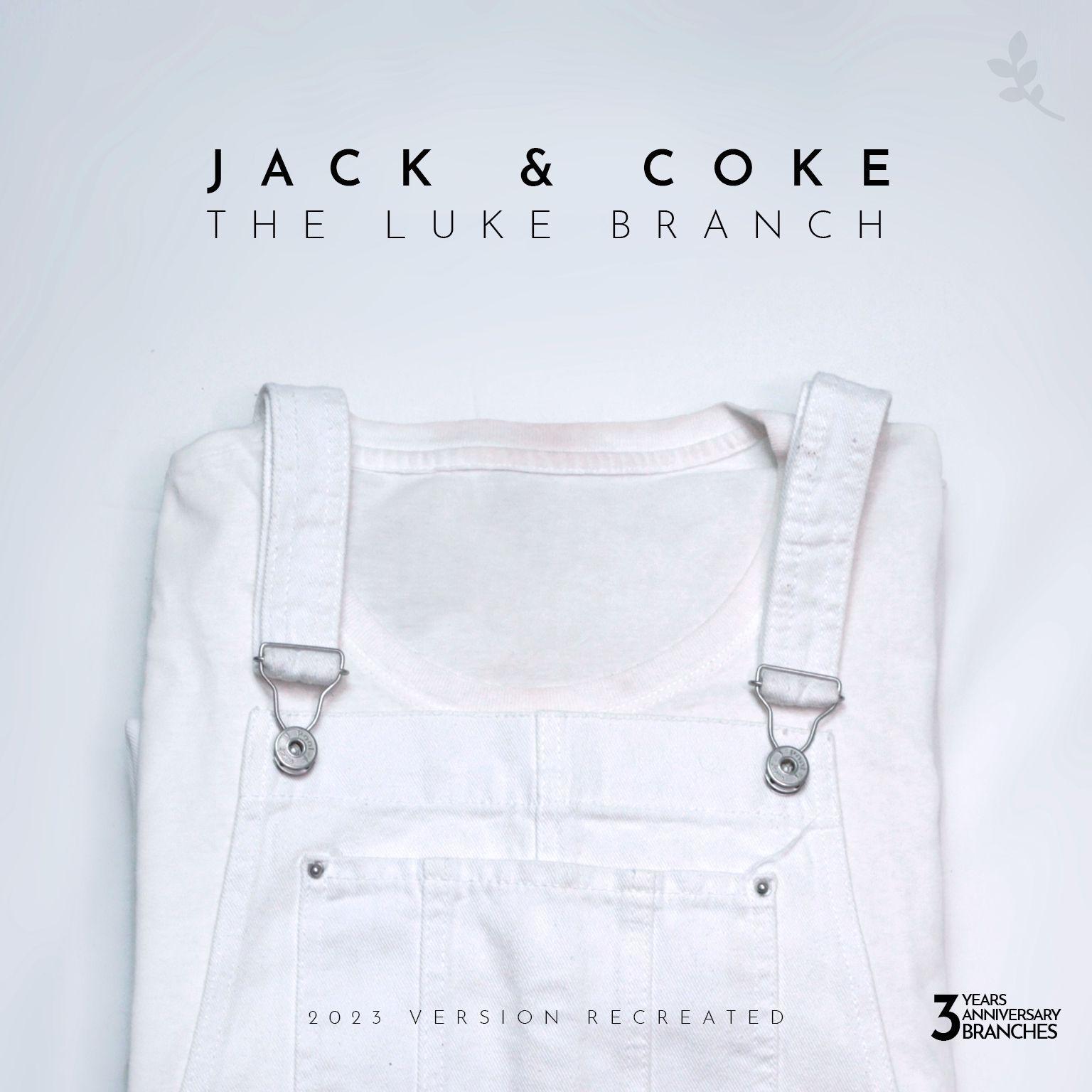 Capa do Single/EP "Jack & Coke", de The Luke Branch