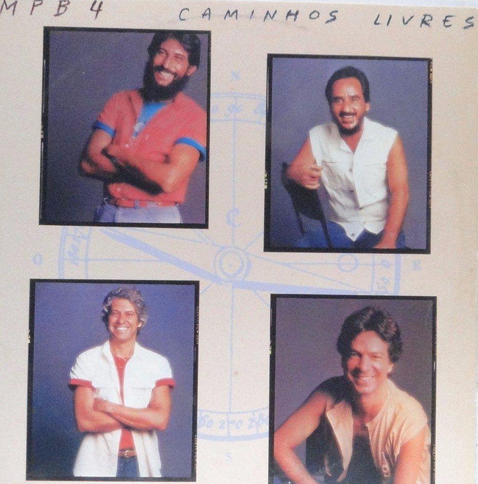 Capa do Álbum "Caminhos Livres", de MPB-4