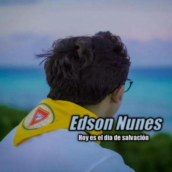 Portada de Sencillo/EP "Hoje É o Dia da Salvação", de Edson Nuñez