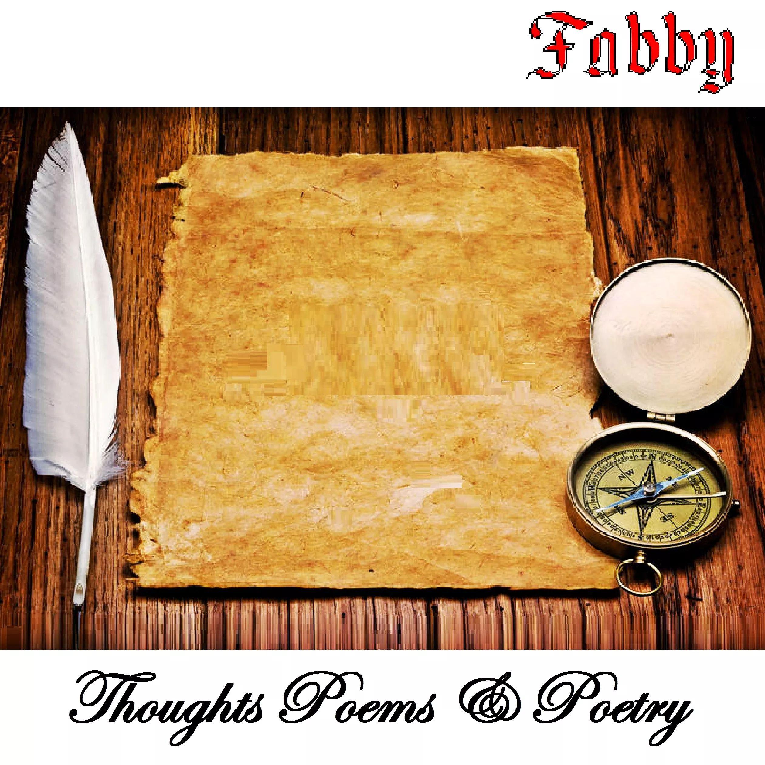 Capa do álbum "Thoughts Poems & Poetry", de Fabby