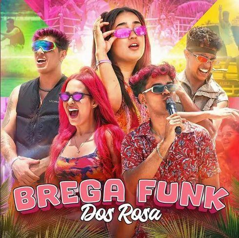 Capa do Single/EP "Brega Funk dos Rosa (part. VOID, Robson Abreu, Katlen e Leozinn)", de Emilly Vick
