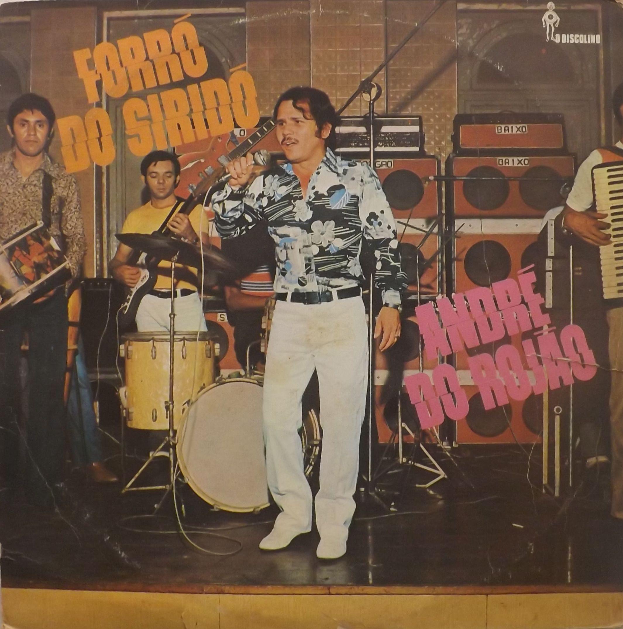 Portada de Álbum "Forró do Siridó", de André do Rojão