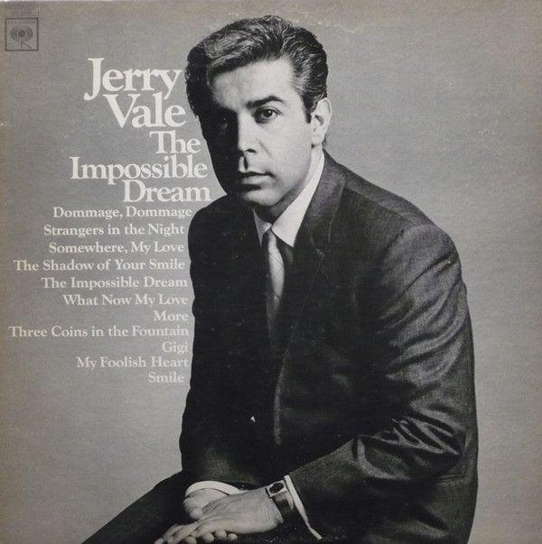 Portada del álbum "The Impossible Dream", de Jerry Vale