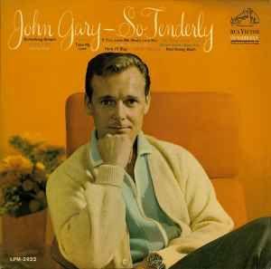 Portada del álbum "So Tenderly", de John Gary