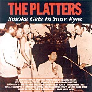 Portada de Álbum "Smoke Gets In Your Eyes", de The Platters