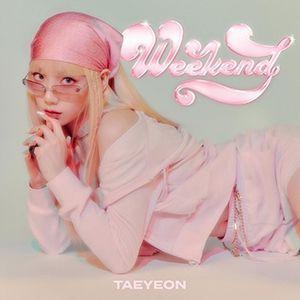 Capa do álbum "Weekend", de TAEYEON 
