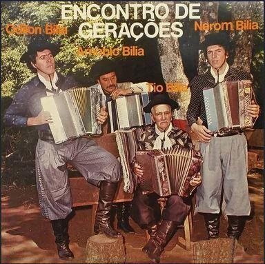 Portada de Álbum "Encontro de Gerações", de Os Bilias