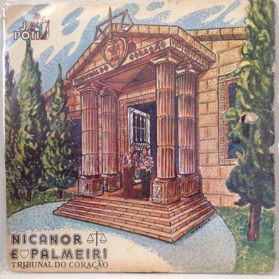 Portada de Álbum "Tribunal Do Coração", de Nicanor e Palmerí