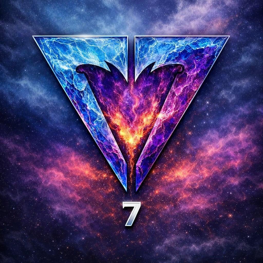 Capa do álbum "7", de Diego Navas