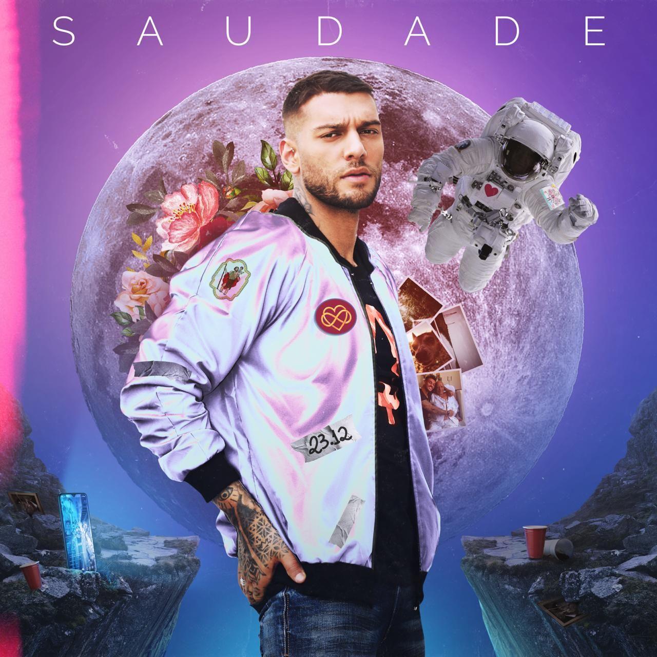 Capa do álbum "Saudade", de Lucas Lucco