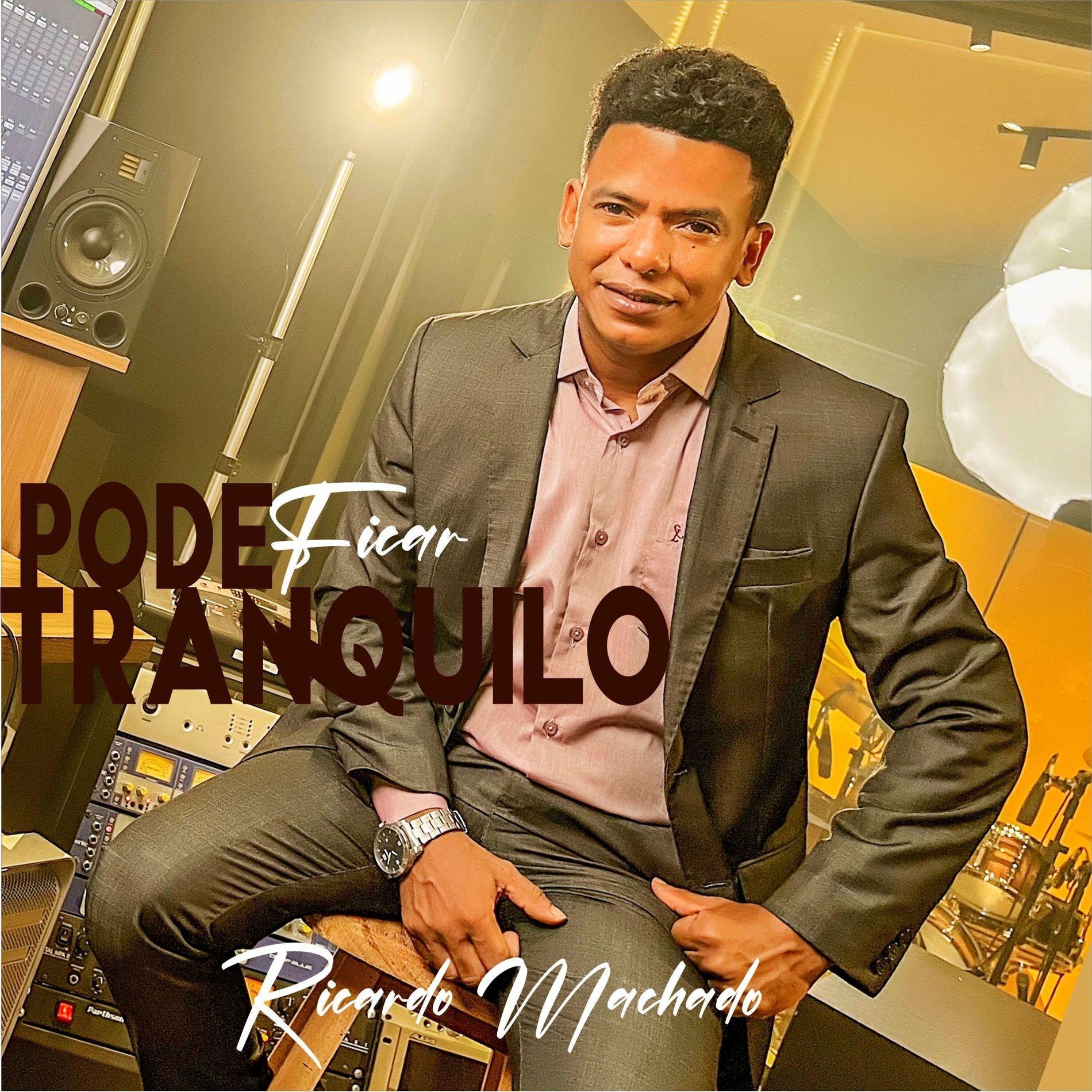Portada de Sencillo/EP "Pode ficar tranquilo", de Ricardo Machado