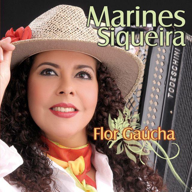 Capa do Álbum "Flor Gaúcha", de Marinês Siqueira