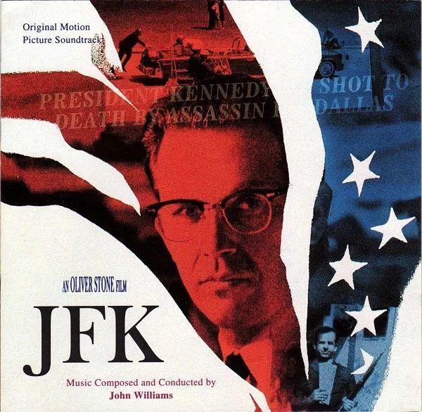 Capa do álbum "JFK", de John Williams