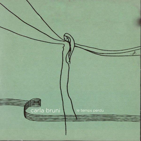Album cover of "Le Temps Perdu" by Carla Bruni
