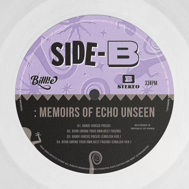 Capa do Single/EP "side-B : memoirs of echo unseen", de Billlie
