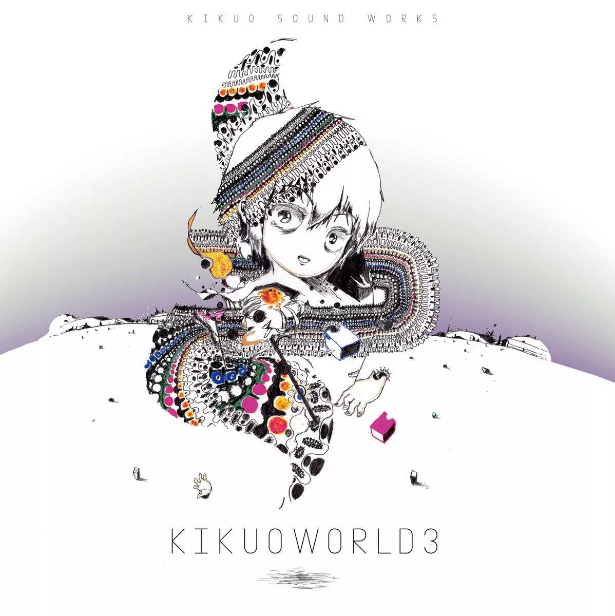 Capa do Single/EP "KIKUOWORLD3 - Sight, Noise, Life and the Earth (feat. Hatsune Miku)", de Kikuo