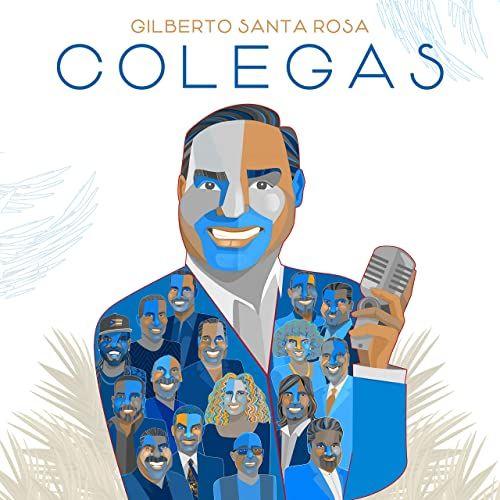 Portada de Álbum "Colegas", de Gilberto Santa Rosa