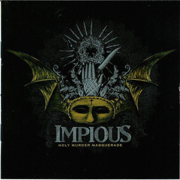Portada de Álbum "Holy Murder Masquerade", de Impious