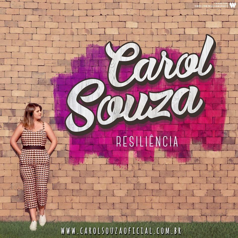 Portada de Álbum "Resiliência", de Carol Souza