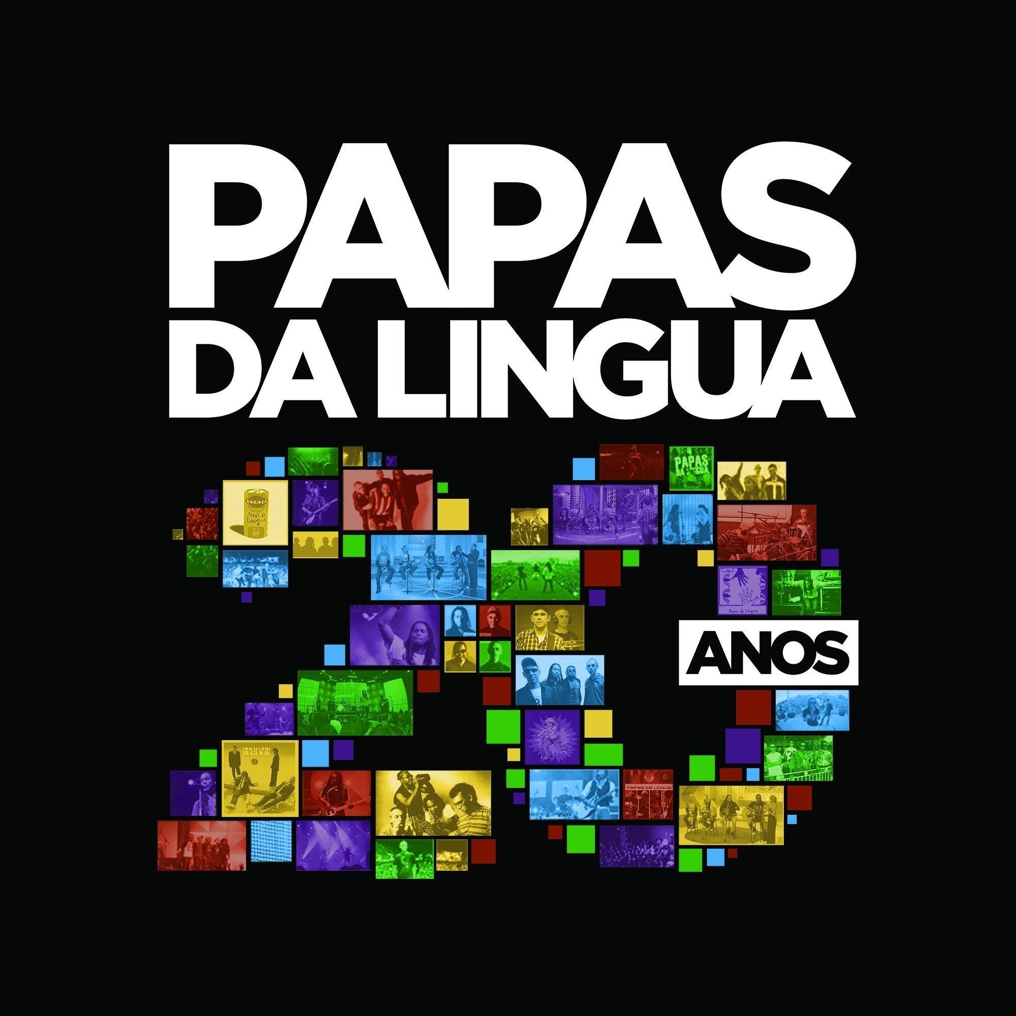 Portada de Álbum "20 Anos", de Papas da Língua