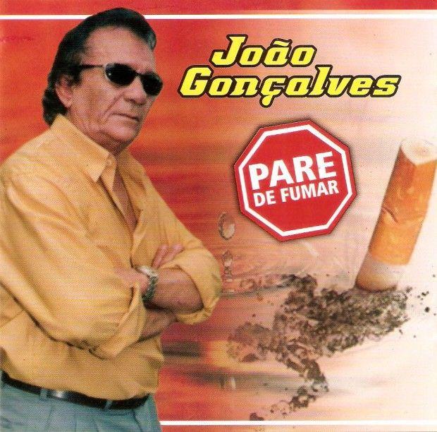 Capa do álbum "Pare de Fumar", de João Gonçalves