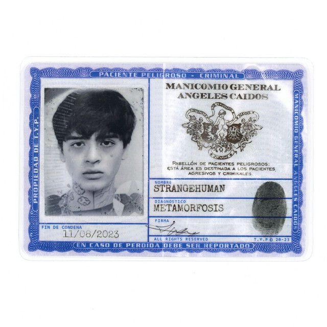 Capa do Álbum "METAMORFOSIS", de STRANGEHUMAN