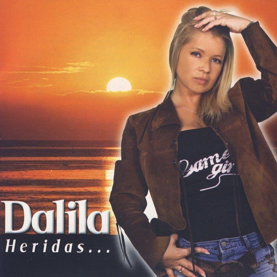 Portada de Álbum "Heridas...", de Dalila