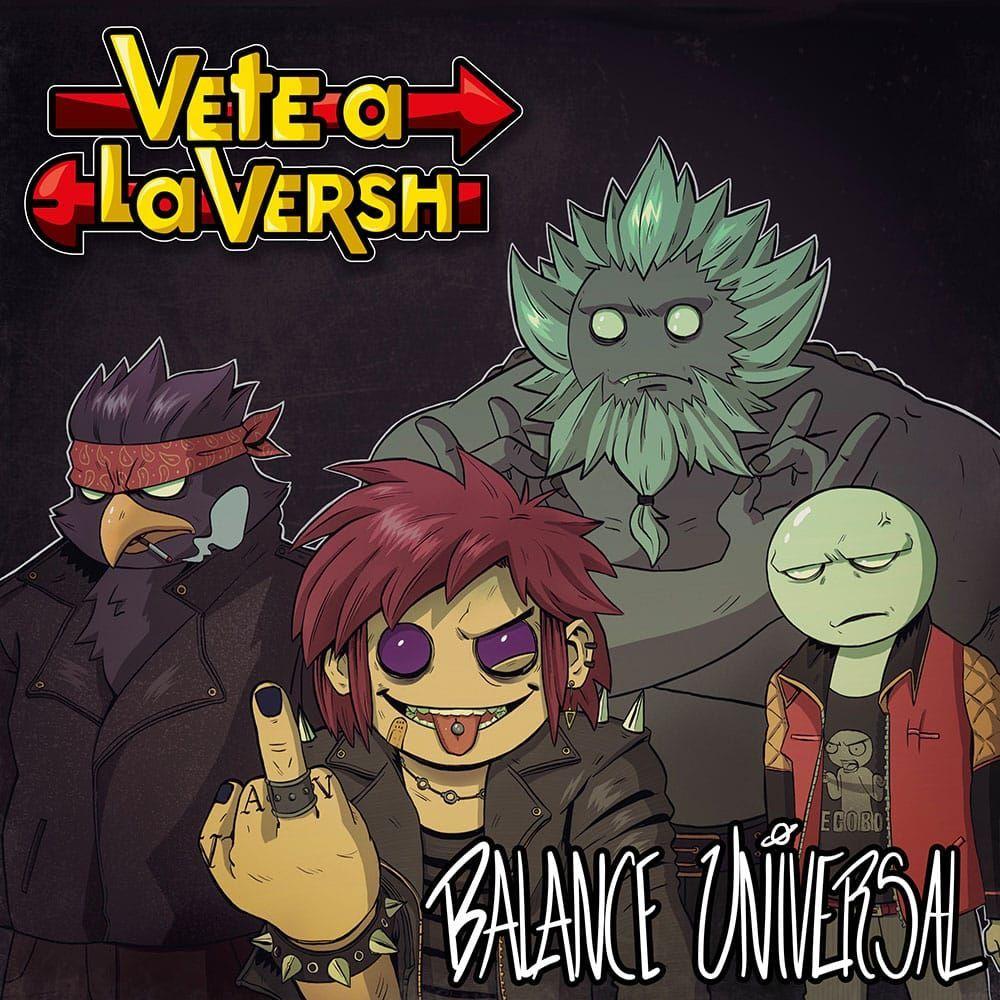 Capa do álbum "Balance Universal", de Vete Ala Versh
